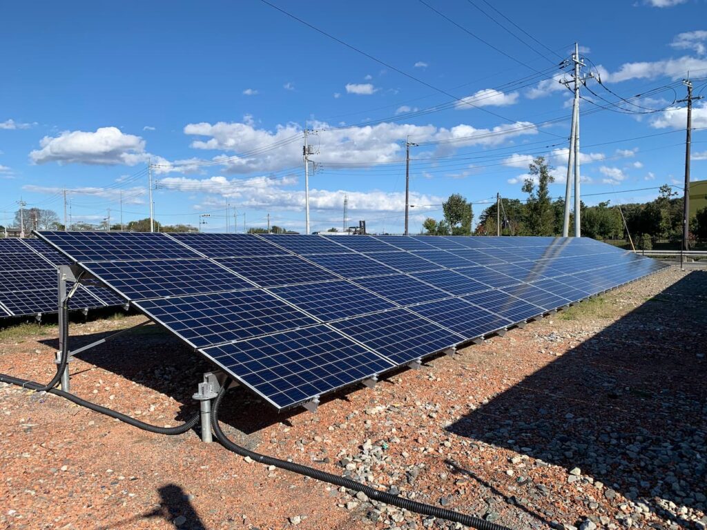 産業用太陽光発電システム施工事例-株式会社グリーンライフ