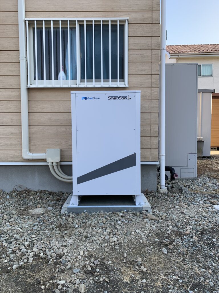 大田原市の家庭用蓄電池に関する施工事例