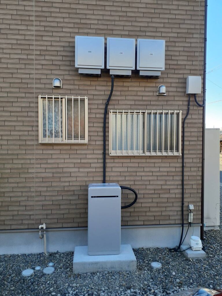 矢板市の家庭用蓄電池に関する施工事例